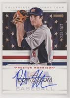 Preston Morrison [EX to NM] #/399