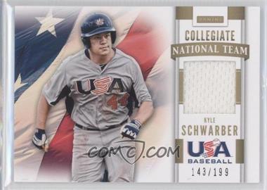 2013 Panini USA Baseball Box Set - Collegiate National Team Memorabilia #18 - Kyle Schwarber /199