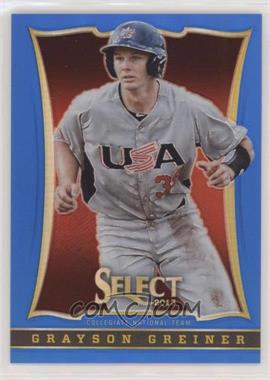 2013 Panini USA Baseball Box Set - Select Blue Prizm Preview #12 - Grayson Greiner /199