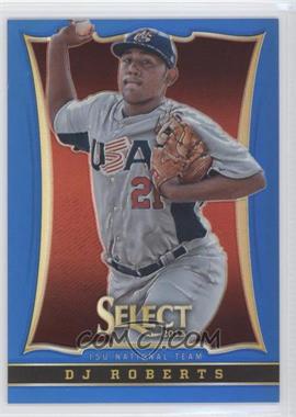 2013 Panini USA Baseball Box Set - Select Blue Prizm Preview #58 - DJ Roberts /199