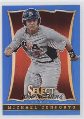 2013 Panini USA Baseball Box Set - Select Blue Prizm Preview #70 - Michael Conforto /199