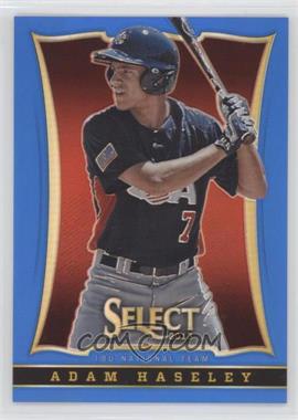 2013 Panini USA Baseball Box Set - Select Blue Prizm Preview #92 - Adam Haseley /199 [Noted]