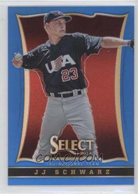 2013 Panini USA Baseball Box Set - Select Blue Prizm Preview #99 - JJ Schwarz /199