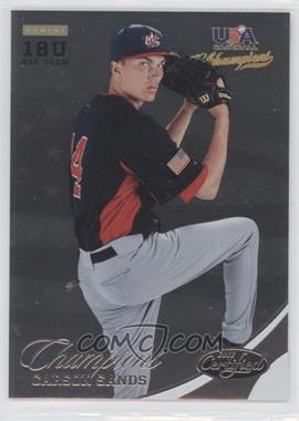 2013 Panini USA Baseball Champions - [Base] #164 - Carson Sands