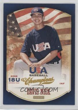 2013 Panini USA Baseball Champions - [Base] #52 - David Nick