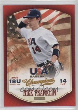 2013 Panini USA Baseball Champions - [Base] #64 - Nick Franklin