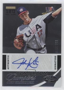 2013 Panini USA Baseball Champions - Certified National Team Signatures #33 - John Kilichowski /261