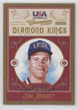 2013 Panini USA Baseball Champions - Diamond Kings #2 - Jim Abbott /399