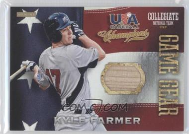 2013 Panini USA Baseball Champions - Game Gear Bats #4 - Kyle Farmer