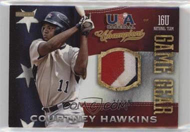 2013 Panini USA Baseball Champions - Game Gear Jerseys - Prime #58 - Courtney Hawkins /99