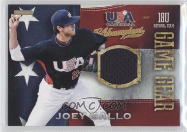 2013 Panini USA Baseball Champions - Game Gear Jerseys #13 - Joey Gallo