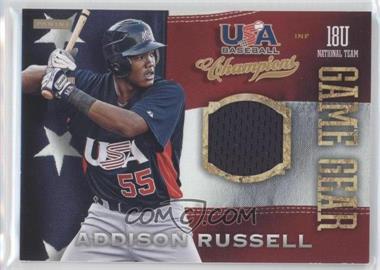 2013 Panini USA Baseball Champions - Game Gear Jerseys #2 - Addison Russell