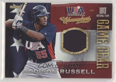 2013 Panini USA Baseball Champions - Game Gear Jerseys #2 - Addison Russell