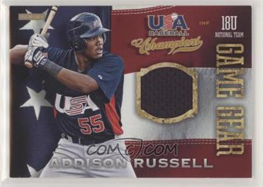 2013 Panini USA Baseball Champions - Game Gear Jerseys #2 - Addison Russell