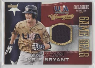 2013 Panini USA Baseball Champions - Game Gear Jerseys #26 - Kris Bryant