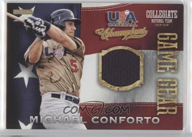 2013 Panini USA Baseball Champions - Game Gear Jerseys #28 - Michael Conforto