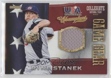 2013 Panini USA Baseball Champions - Game Gear Jerseys #42 - Ryne Stanek