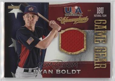 2013 Panini USA Baseball Champions - Game Gear Jerseys #46 - Ryan Boldt