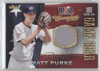 2013 Panini USA Baseball Champions - Game Gear Jerseys #54 - Matt Purke