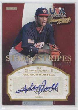 2013 Panini USA Baseball Champions - Stars & Stripes Signatures #ADI - Addison Russell /350 [Noted]