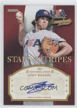 2013 Panini USA Baseball Champions - Stars & Stripes Signatures #BCK - Cody Buckel /676