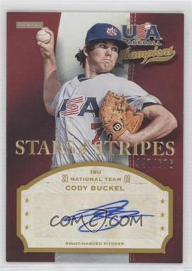 2013 Panini USA Baseball Champions - Stars & Stripes Signatures #BCK - Cody Buckel /676