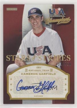 2013 Panini USA Baseball Champions - Stars & Stripes Signatures #CAM - Cameron Garfield /950 [Noted]