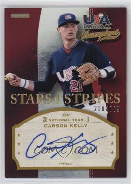 2013 Panini USA Baseball Champions - Stars & Stripes Signatures #CKL - Carson Kelly /769
