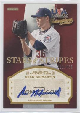 2013 Panini USA Baseball Champions - Stars & Stripes Signatures #GIL - Sean Gilmartin /423