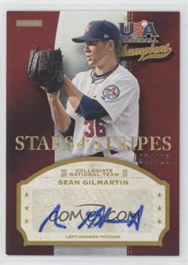 2013 Panini USA Baseball Champions - Stars & Stripes Signatures #GIL - Sean Gilmartin /423