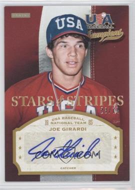 2013 Panini USA Baseball Champions - Stars & Stripes Signatures #JOE.2 - Joe Girardi /74