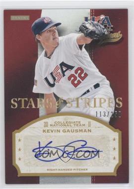2013 Panini USA Baseball Champions - Stars & Stripes Signatures #KGA - Kevin Gausman /250