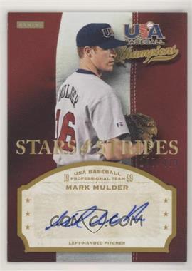 2013 Panini USA Baseball Champions - Stars & Stripes Signatures #MUL - Mark Mulder /473