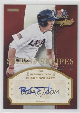 2013 Panini USA Baseball Champions - Stars & Stripes Signatures #SWI - Blake Swihart /792