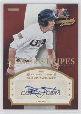 2013 Panini USA Baseball Champions - Stars & Stripes Signatures #SWI - Blake Swihart /792