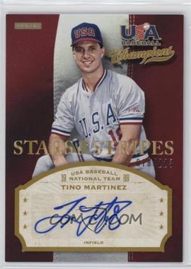 2013 Panini USA Baseball Champions - Stars & Stripes Signatures #TNO - Tino Martinez /223