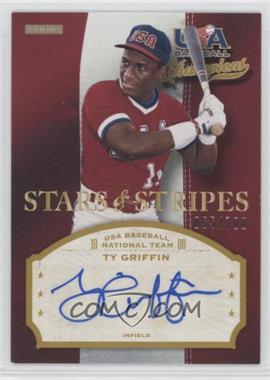 2013 Panini USA Baseball Champions - Stars & Stripes Signatures #TYG - Ty Griffin /700