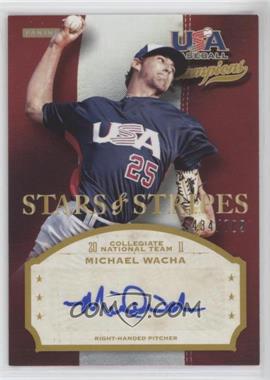 2013 Panini USA Baseball Champions - Stars & Stripes Signatures #WAC - Michael Wacha /709