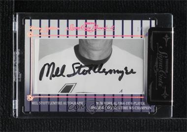 2013 TRISTAR Signa Cuts Cut Autographs - Bronx Edition - Platinum #_MEST - Mel Stottlemyre /1 [Cut Signature]