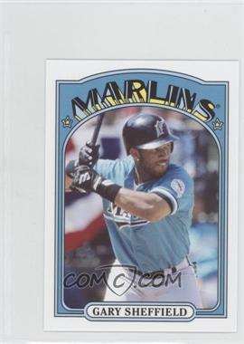 2013 Topps - 1972 Topps Minis #TM-82 - Gary Sheffield