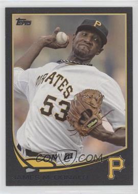 2013 Topps - [Base] - Black #390 - James McDonald /62