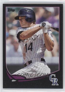 2013 Topps - [Base] - Black #553 - Josh Rutledge /62