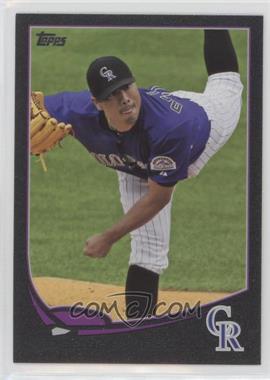 2013 Topps - [Base] - Black #657 - Jorge de la Rosa /62