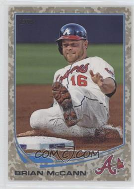 2013 Topps - [Base] - Desert Camo Foil #116 - Brian McCann /99