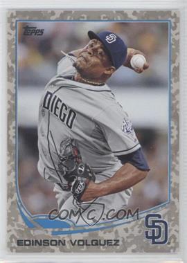 2013 Topps - [Base] - Desert Camo Foil #137 - Edinson Volquez /99