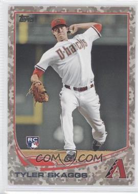 2013 Topps - [Base] - Desert Camo Foil #173 - Tyler Skaggs /99