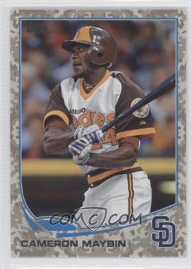 2013 Topps - [Base] - Desert Camo Foil #324 - Cameron Maybin /99