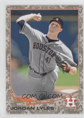 2013 Topps - [Base] - Desert Camo Foil #416 - Jordan Lyles /99