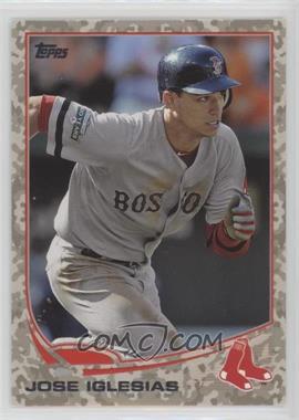 2013 Topps - [Base] - Desert Camo Foil #432 - Jose Iglesias /99