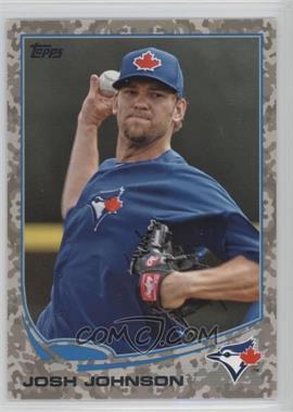 2013 Topps - [Base] - Desert Camo Foil #473 - Josh Johnson /99